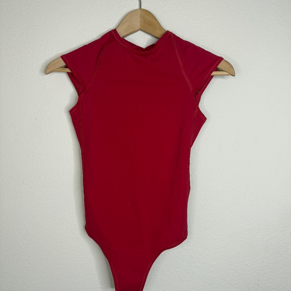 Lululemon By the Bay Skimpy One-Piece Dark Red - Picture 2 of 5